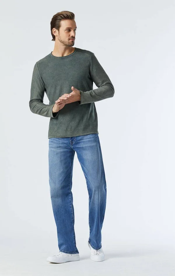 Mavi Men's Max Wide Leg Jeans
