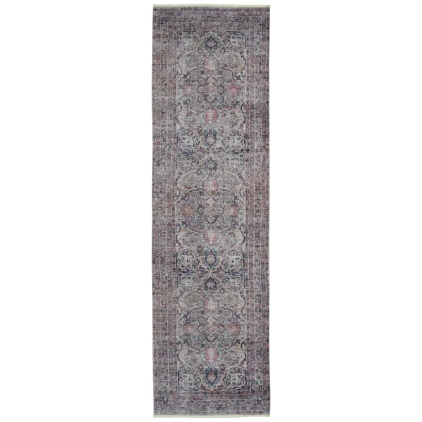 Kaleen Praia PRA09-86 Multi Area Rug Runner 2&7x22 x 9&0x22