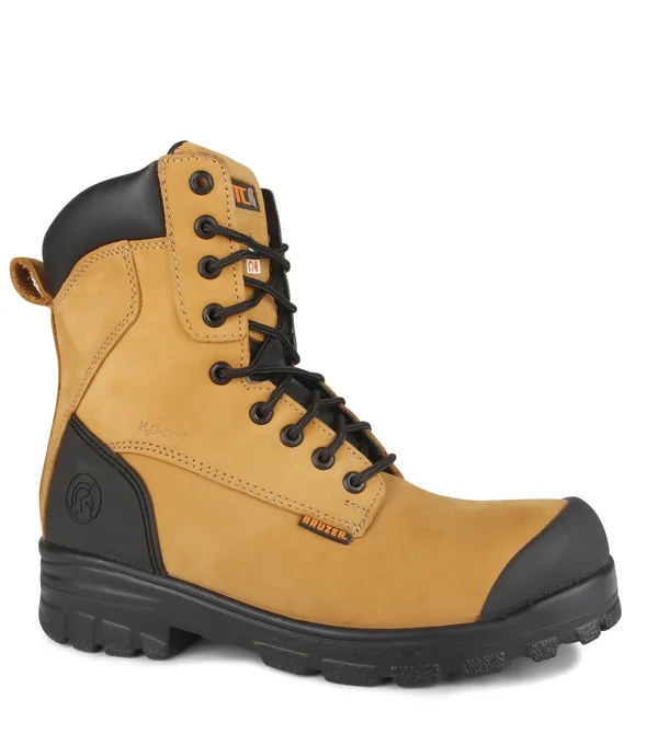 Stc Men's Steel-toe Work Boot - Tan, 8 In H, Size 12, Nubuck Leather [PK/1.0] Model: S22332-12-120