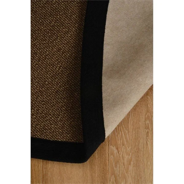 Linon McClure Brown/Black Area Rug 8& x10&6x22