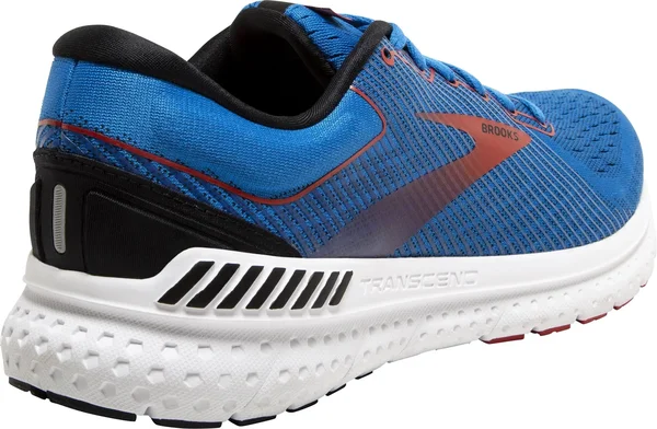 Brooks Men's Transcend 7 Mazarine/Black/Red