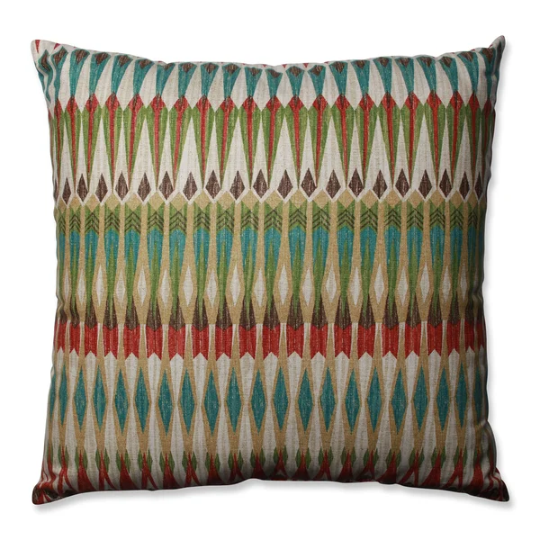 Pillow Perfect Acela Adobe Throw Pillow, 24.5-inch Floor Pillow