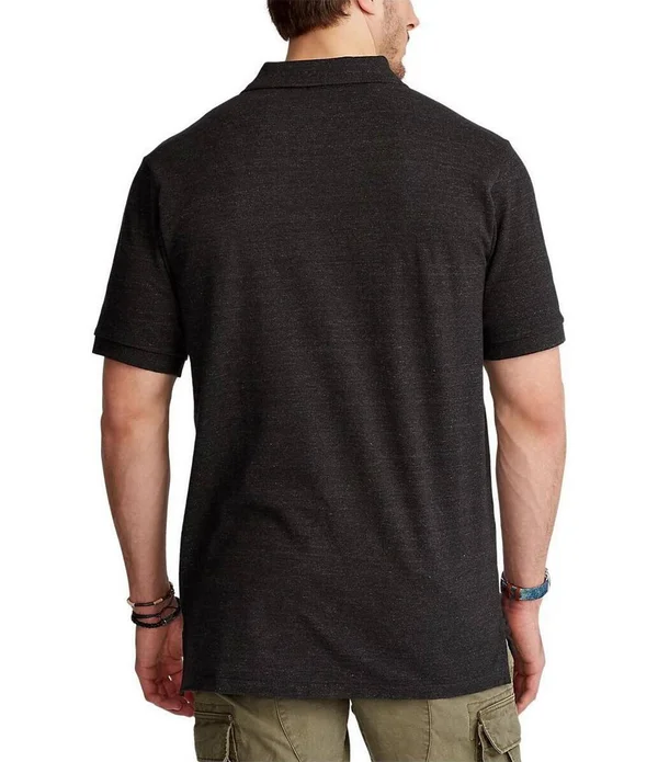 Polo Ralph Lauren Men's Big & Tall Mesh Polo Shirt - Classic Wine