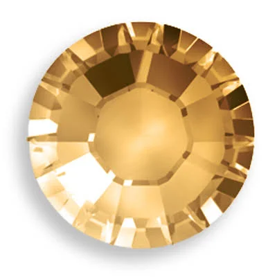 Swarovski 2088 34ss Xirius Flatback Light Colorado Topaz (144 Pieces)