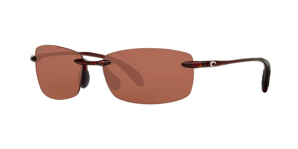 Costa Del Mar Ballast Copper 580p C-mate 2.50 Rectangular Sunglasses BA 10 OCP