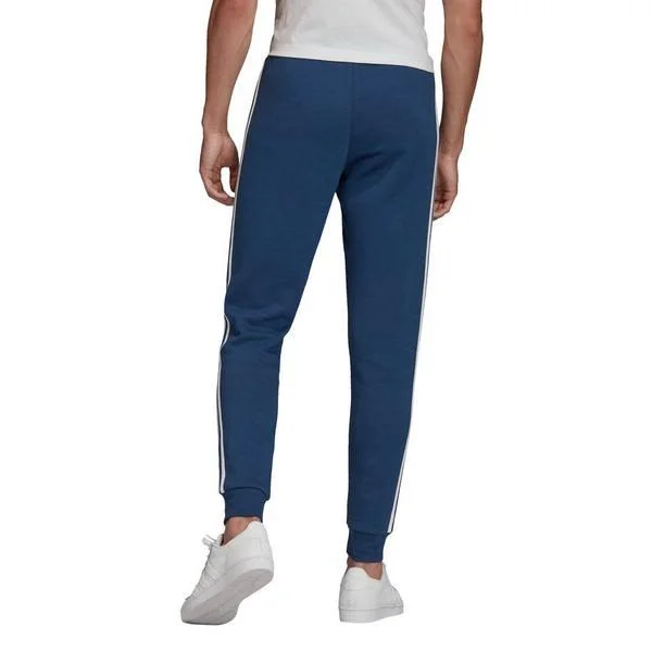 Adidas Men's Originals Fleece 3-Stripe Slim Track Pants - Night Marine