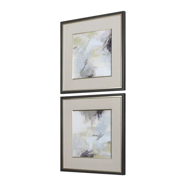 Uttermost 33673 Abstract Vistas Framed Prints (Set of 2)