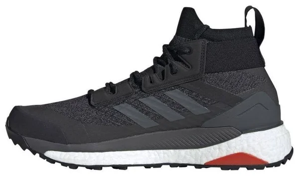 Adidas Terrex Free Hiker - Men's Black/Grey Six/Active Orange - 12.5