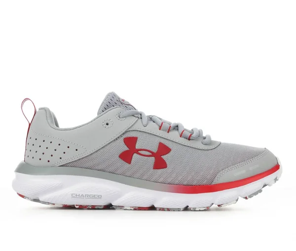 Under Armour Men's Charged Assert 8 Marble Running Shoes - Gray, 10