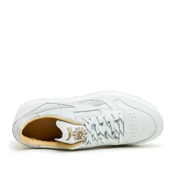 Reebok Classic Leather (White - Gold)