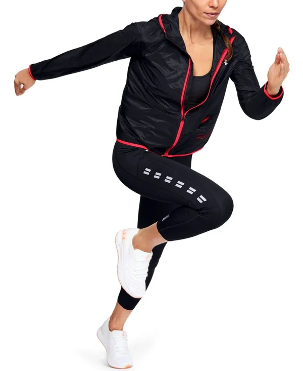 Under Armour Women's Qualifier Storm Packable Jacket - Black, MD
