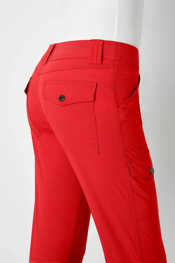 Anatomie Kate Cargo Slim Fit Red Small - Red