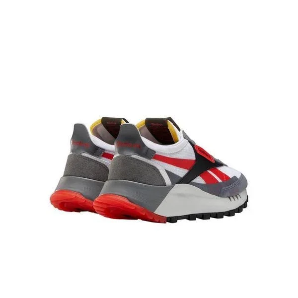 Reebok Classic Legacy Red/White/Grey Grade School Boys& Shoes, Size: 6