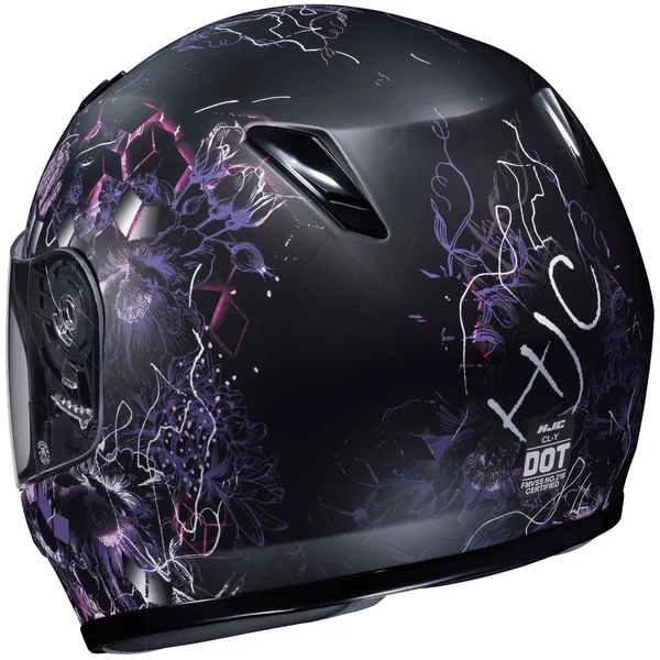 HJC CL-Y Taze Pink Helmet Size Large - SpeedAddicts.com