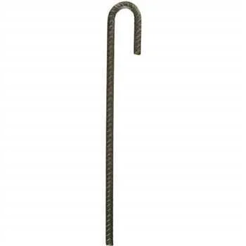 Rebar Ground Stakes - Landscaping - Camping, Irrigation & Trapping J, #4, 12 inch, 30pk, Size: #4 (4/8)
