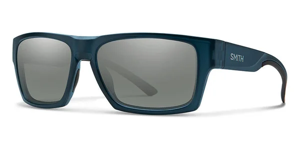 Smith Outlier 2 Sunglasses Matte Crystal Deep Forest - Platinum