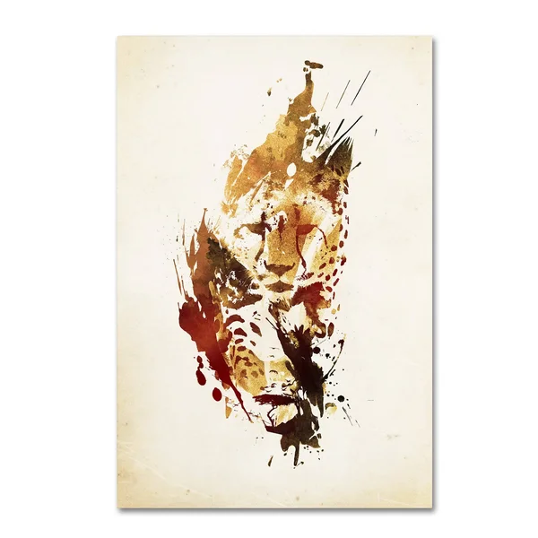 Trademark Fine Art Ali2264-C1624Gg Robert Farkas 'El Guepardo' Canvas