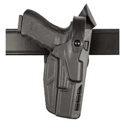 Safariland 7TS 7360 Level III Retention ALS Mid Ride Duty Holster - Black - 7360-447-411