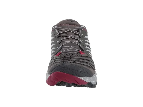 La Sportiva Women's Akasha Shoe - 37.5 - Carbon - Beet