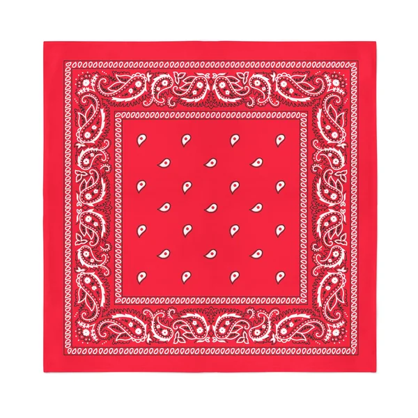 Bandanas Wholesale Red Bandana Headband Square (Regular: 22x22x22x22), Cotton Paisley, 600 Pack
