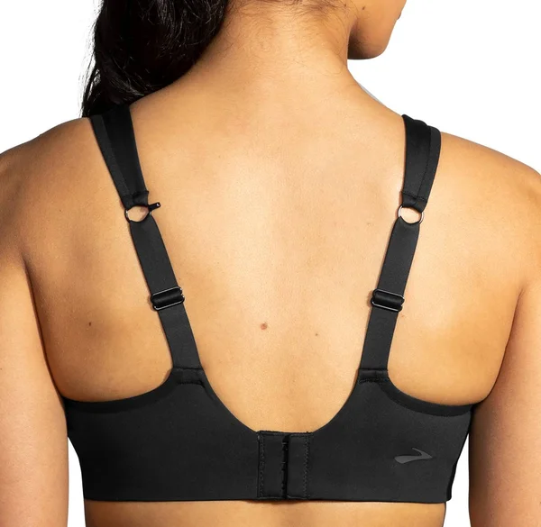 Brooks Drive Convertible Run Bra Black, 34, B