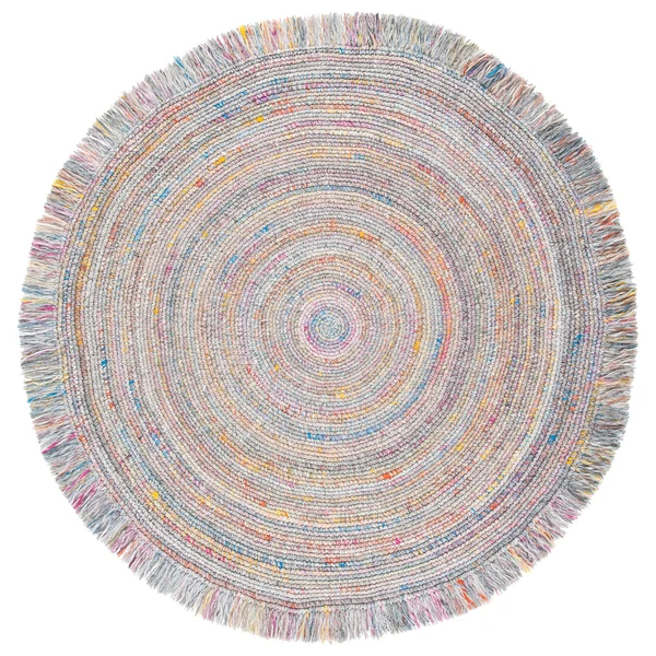 5' x 5' Round Area Rug - Yellow, Safavieh