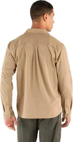 Rei Co-op Men's Sahara Solid Long-Sleeve Shirt Brown L