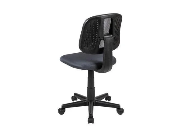 Offex Mid-Back Gray Mesh Swivel Task Office Chair with Pivot Back