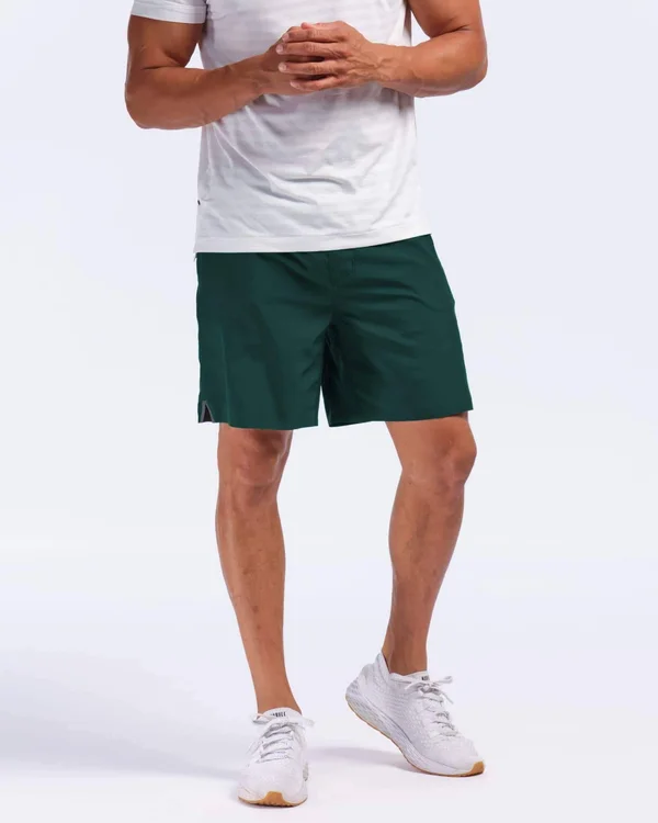 Men's Swift 7x22 Lined Short - Dark Green, Large