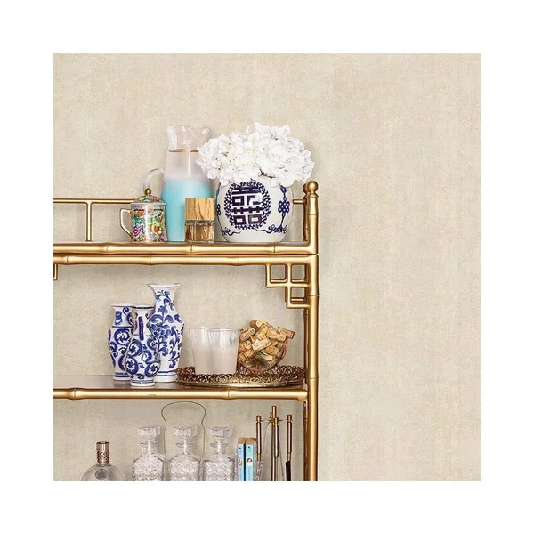2782-20739 Inga Cream Texture by Brewster Wallpaper