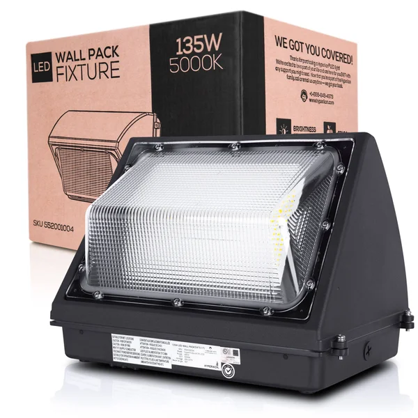 LED Wall Pack, Commercial Outdoor Lighting, UL, DLC (135.00)