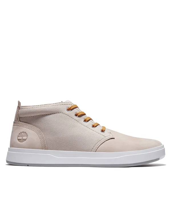 Timberland Men's Davis Square Chukka Boot Light Beige 10.5