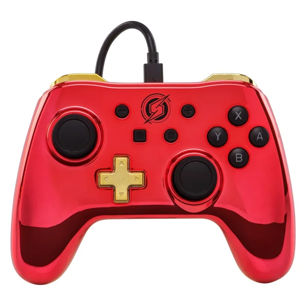 Powera Wired Controller for Nintendo Switch - Chrome Samus Metroid