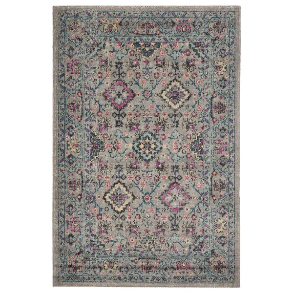 Safavieh Artisan ATN513G 3&3x22 x 5&3x22 Light Grey - Light Blue Area Rug