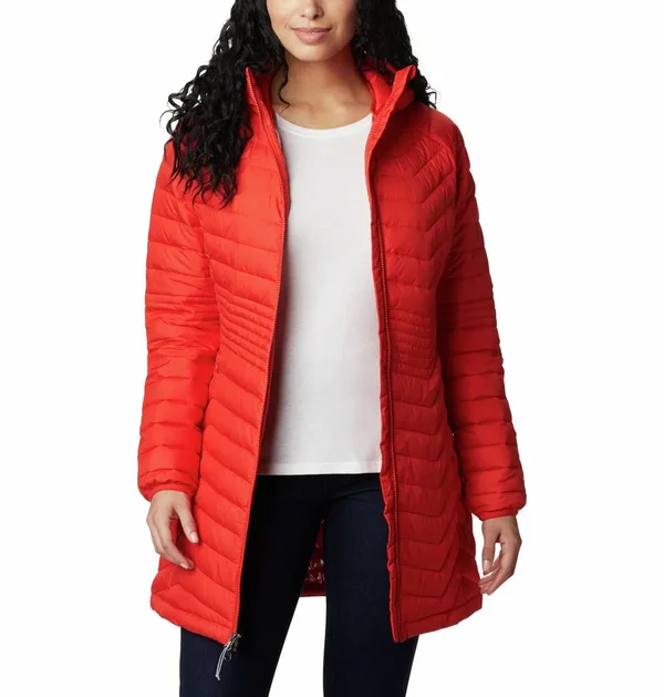 Columbia Women's Powder Lite Mid Jacket - Xs - Orange