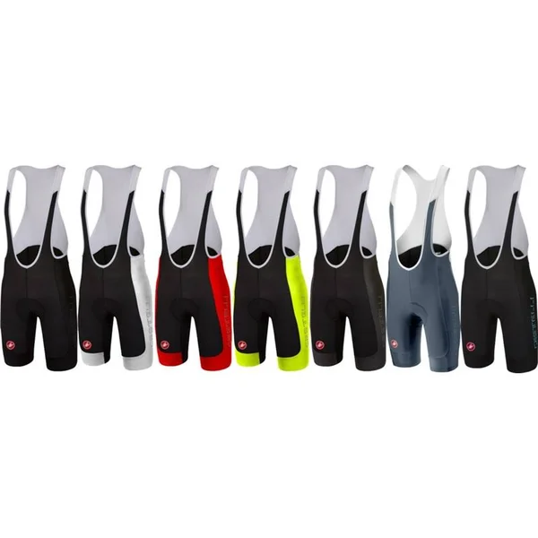 Castelli Evoluzione 2 Bibshort XX-Large Black/Yellow Fluo