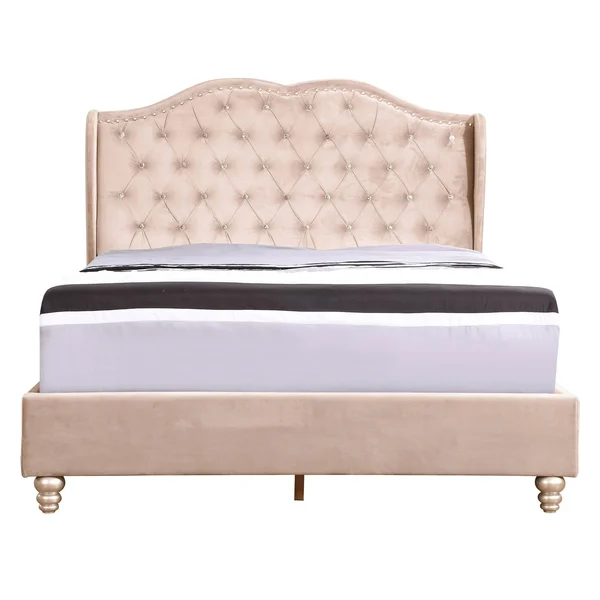 Glory Furniture Joy G1932-fb-up Full Upholstered Bed - Cherry