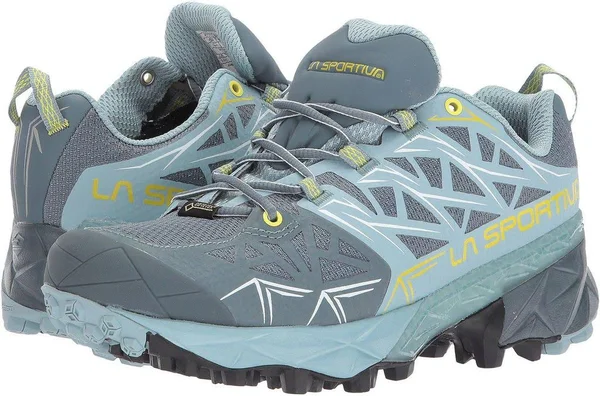 La Sportiva Women's Akyra GTX Shoe - 42 - Slate, Sulphur