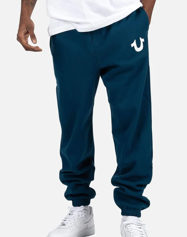True Religion Men Core Joggers Blue SM