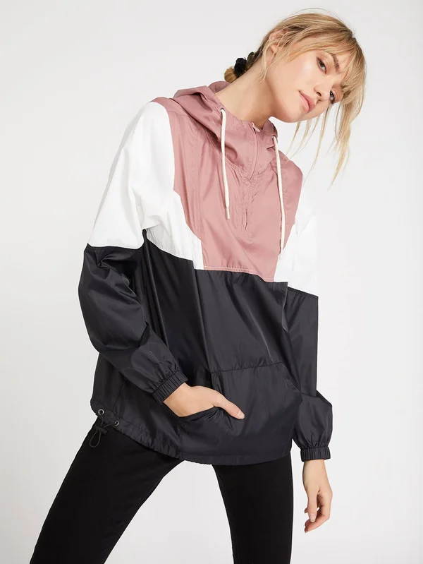 Volcom Wind Stoned Jacket Women's- Black Combo
