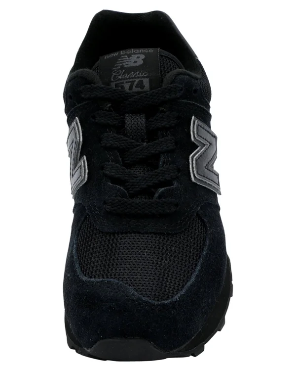 New Balance Boys 574 Classic - Shoes Black/Black Size 10.5