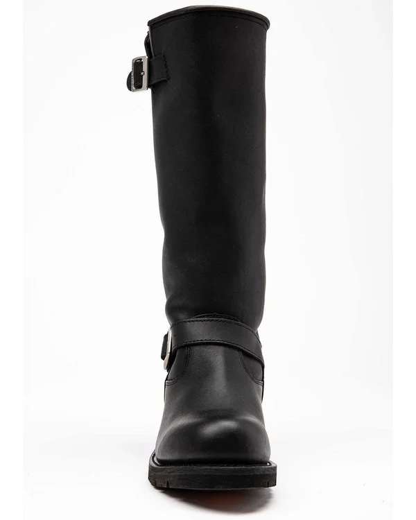 Ride Tecs Men's 16 in. Black Engineer Biker Boot