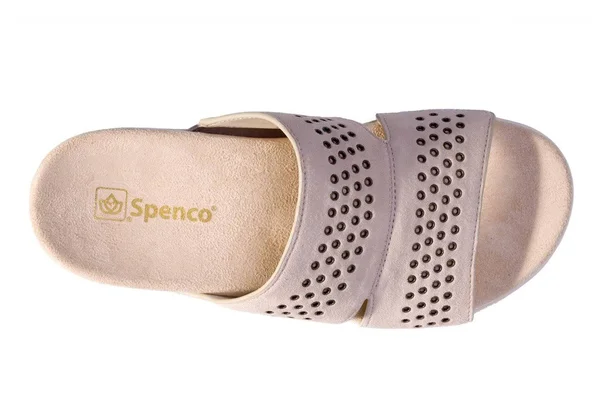 Spenco Twilight Stud Women's Comfort Sandal Cream - 10 Wide