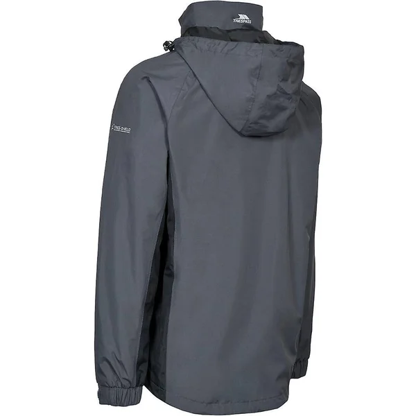 (XS, Flint) Trespass Mens Rogan II Waterproof Jacket
