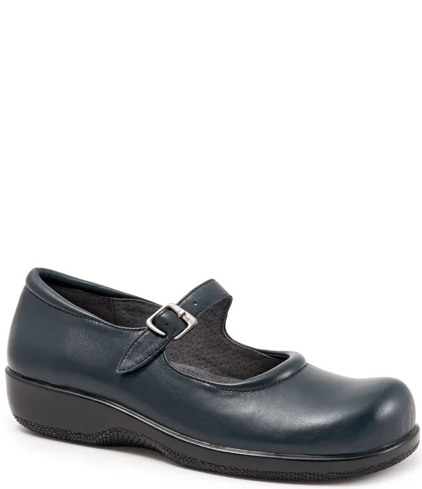 SoftWalk Women's Mary Jane - Jupiter - Navy 8 WW