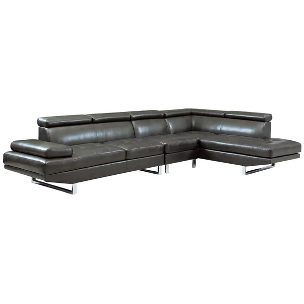 Coaster Piper Contemporary Charcoal Sectional 503029