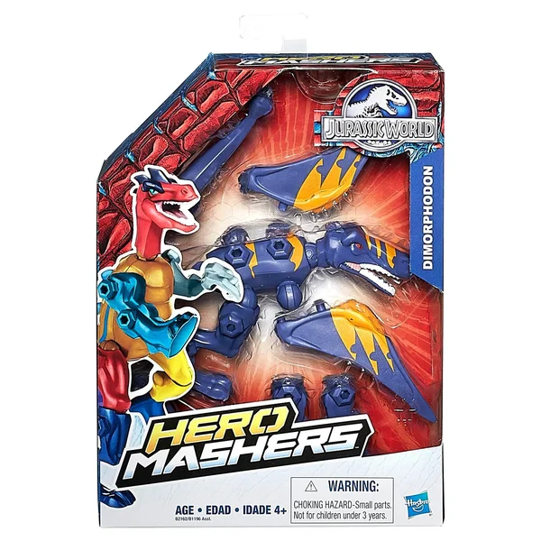 Jurassic World Hero Mashers Dimorphodon Figure
