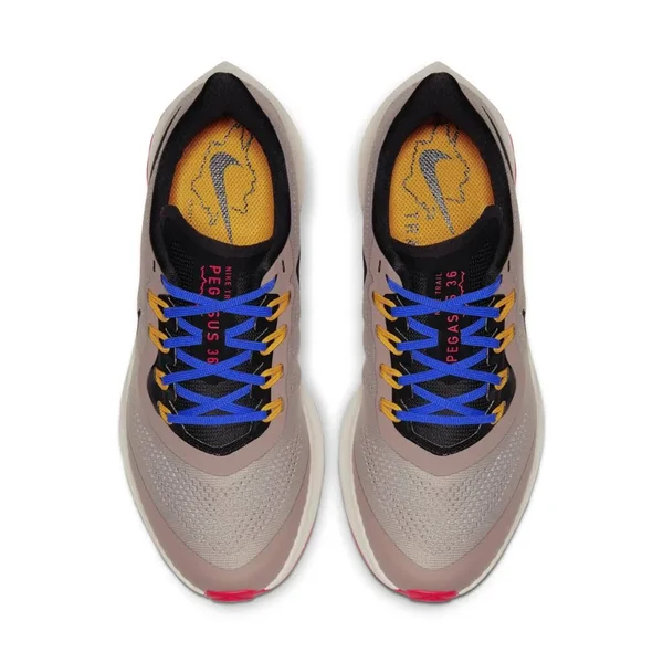 Nike Air Zoom Pegasus 36 Trail Women's Trail Running Shoes in Pumice/Pacific Blue - Size: 11, AR5676-200