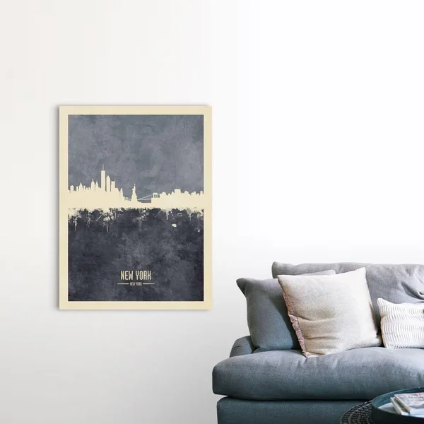 New York Skyline - Canvas Wall Art, 36x48, Great Big Canvas