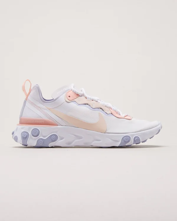 Women's Nike React Element 55 Shoes - Size: 10.0, Pink
